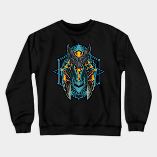 Holy anubis sacred geometry Crewneck Sweatshirt